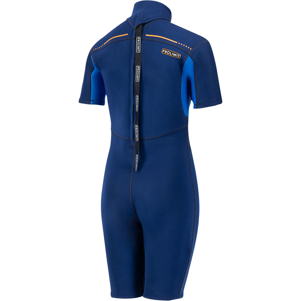 Prolimit Grommet Shorty 2/2 rugrits blauw/oranje 2