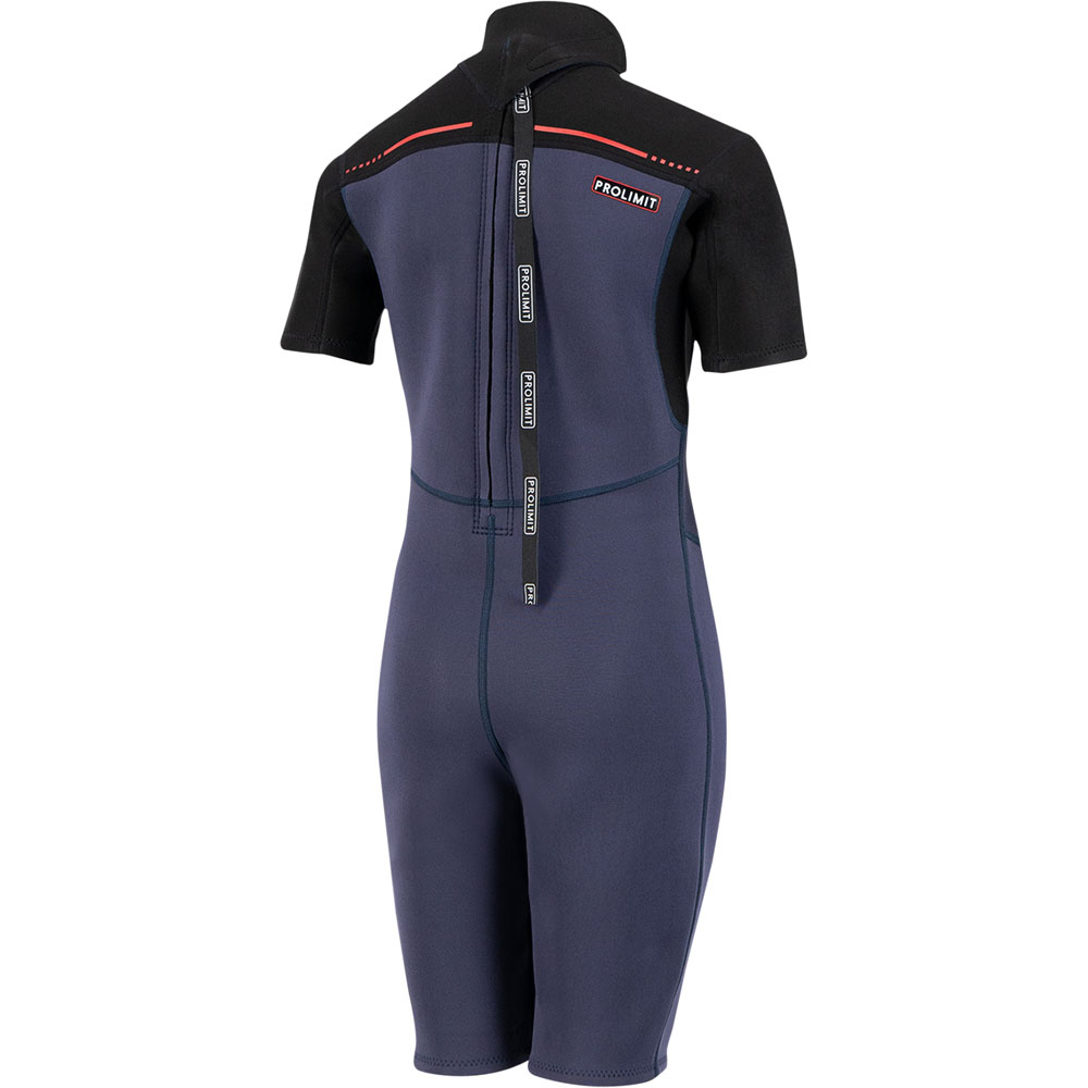 Prolimit Grommet Shorty 2/2 rugrits blauw/rood 2