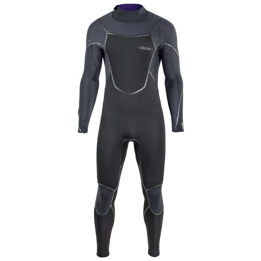 Prolimit Predator steamer DownAirflex 6/4 mm rugrits zwart wetsuit heren foto 1