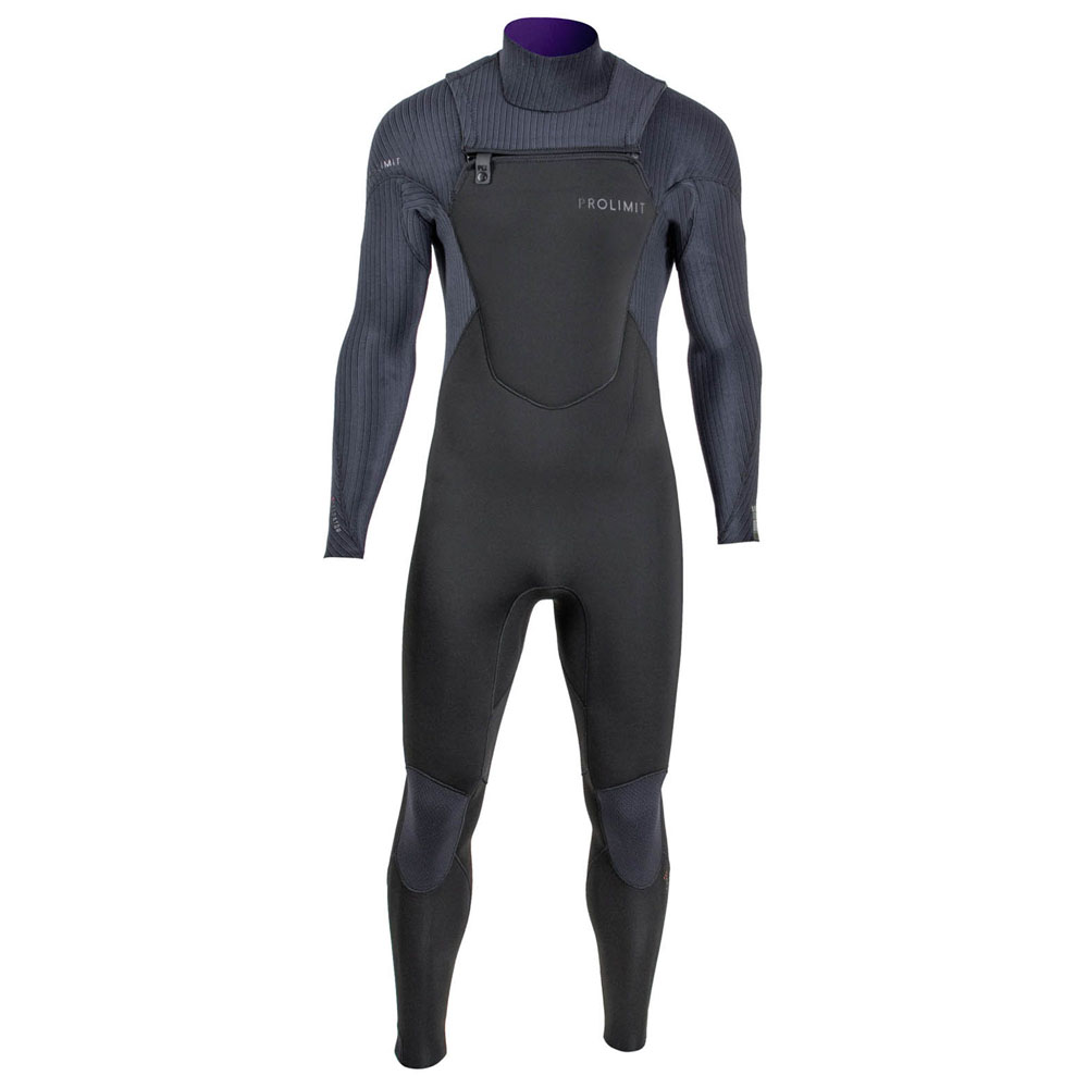 Prolimit Predator steamer Freezip DownAirflex 4/3 mm borstrits blauw wetsuit heren foto 1