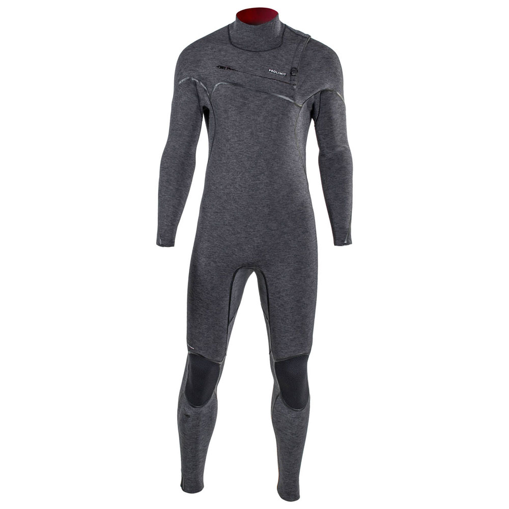 Mercury steamer Free-X 4/3 mm borstrits zwart wetsuit heren