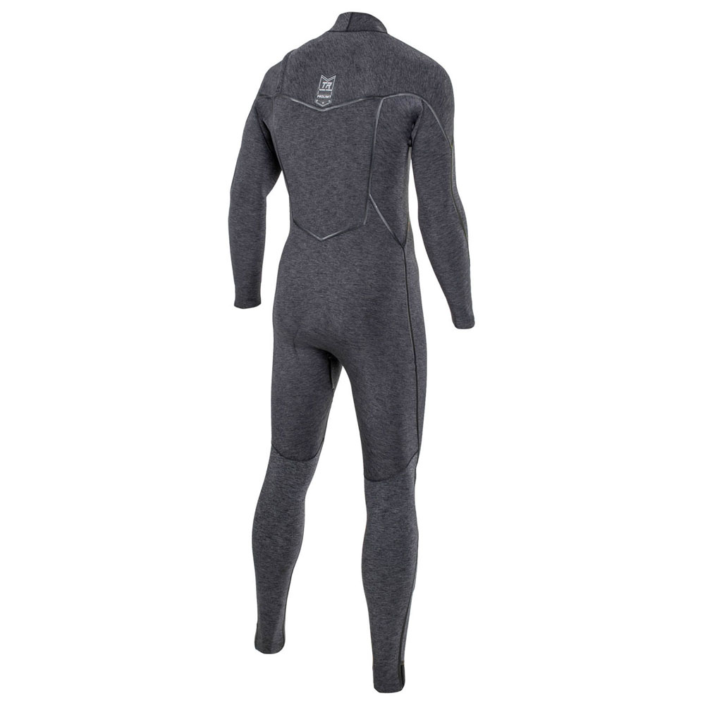 Mercury steamer Free-X 4/3 mm borstrits zwart wetsuit heren