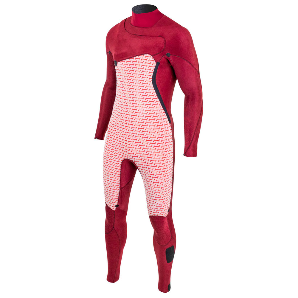 Prolimit Mercury steamer Free-X 4/3 mm borstrits grijs/zwart wetsuit heren 3