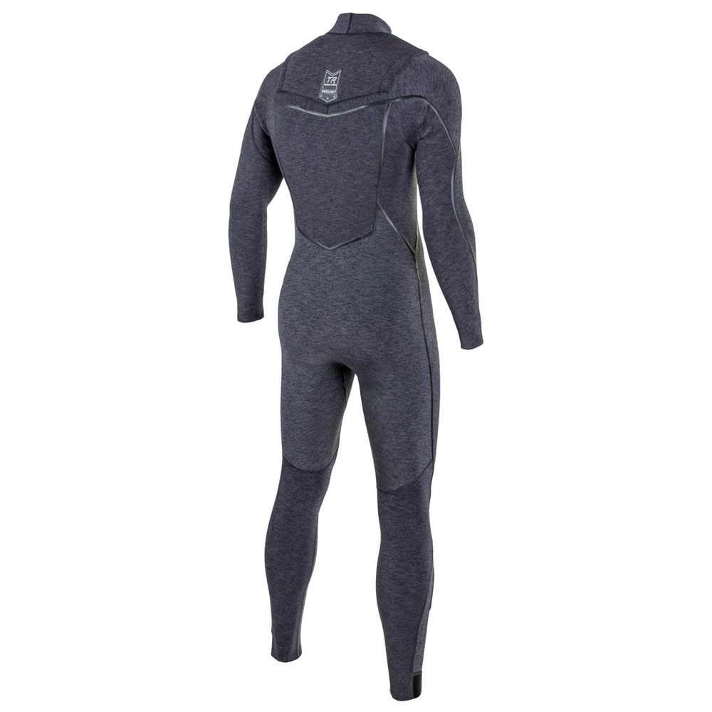 Prolimit Mercury steamer Freezip 5/3 mm borstrits zwart wetsuit heren 2