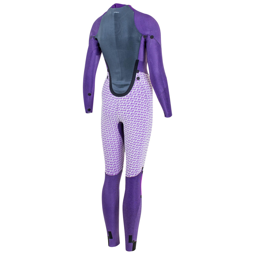 Prolimit Flare steamer DownAirFlex 5/3 mm rugrits navy wetsuit dames 4