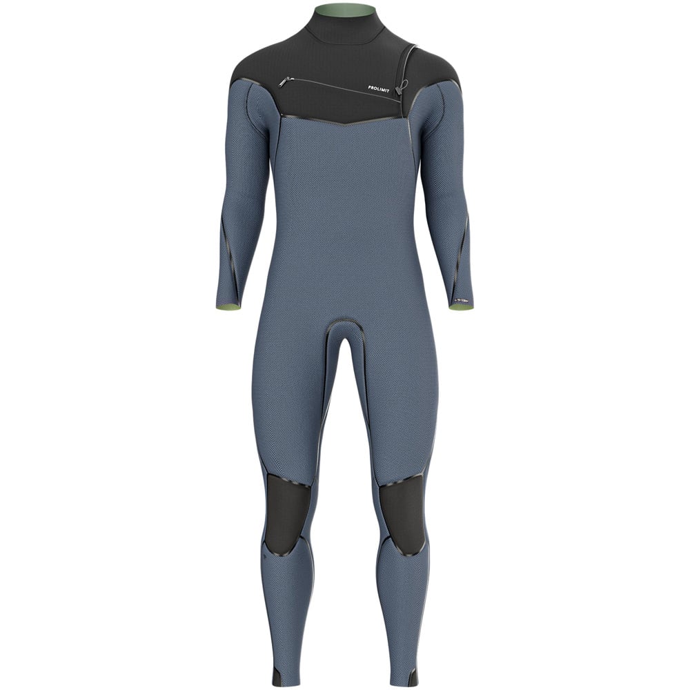 Prolimit Vapor steamer wetsuit 6/4 mm borstrits heren blauw 2
