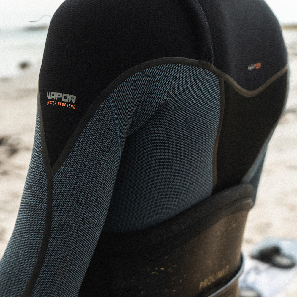 Prolimit Vapor steamer wetsuit 5/4 mm borstrits heren blauw 10
