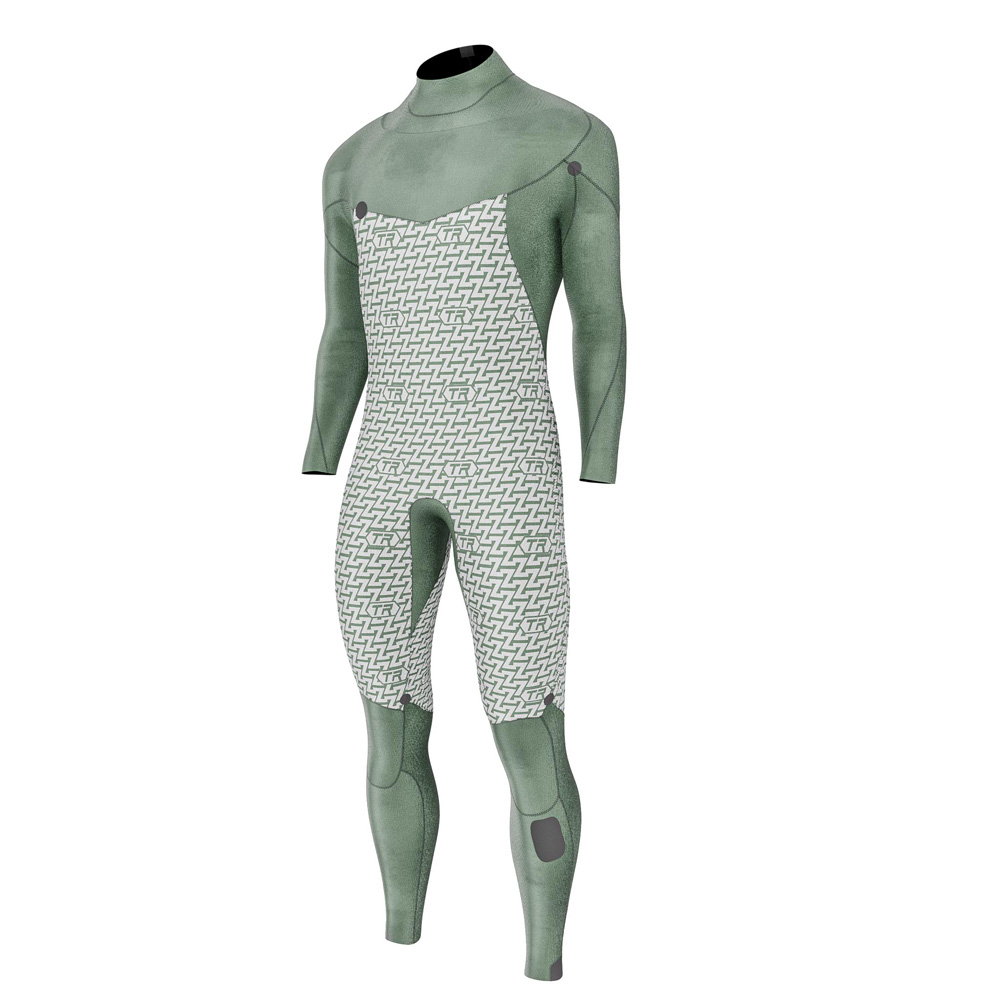 Prolimit Vapor steamer wetsuit 5/4 mm borstrits heren blauw 4