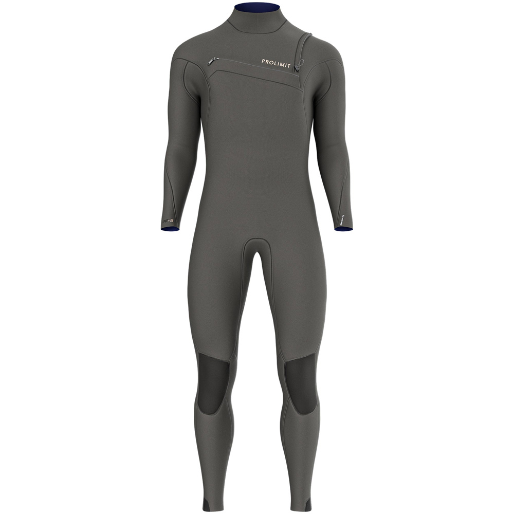Prolimit PF3 steamer wetsuit 6/4 mm borstrits heren zwart 2