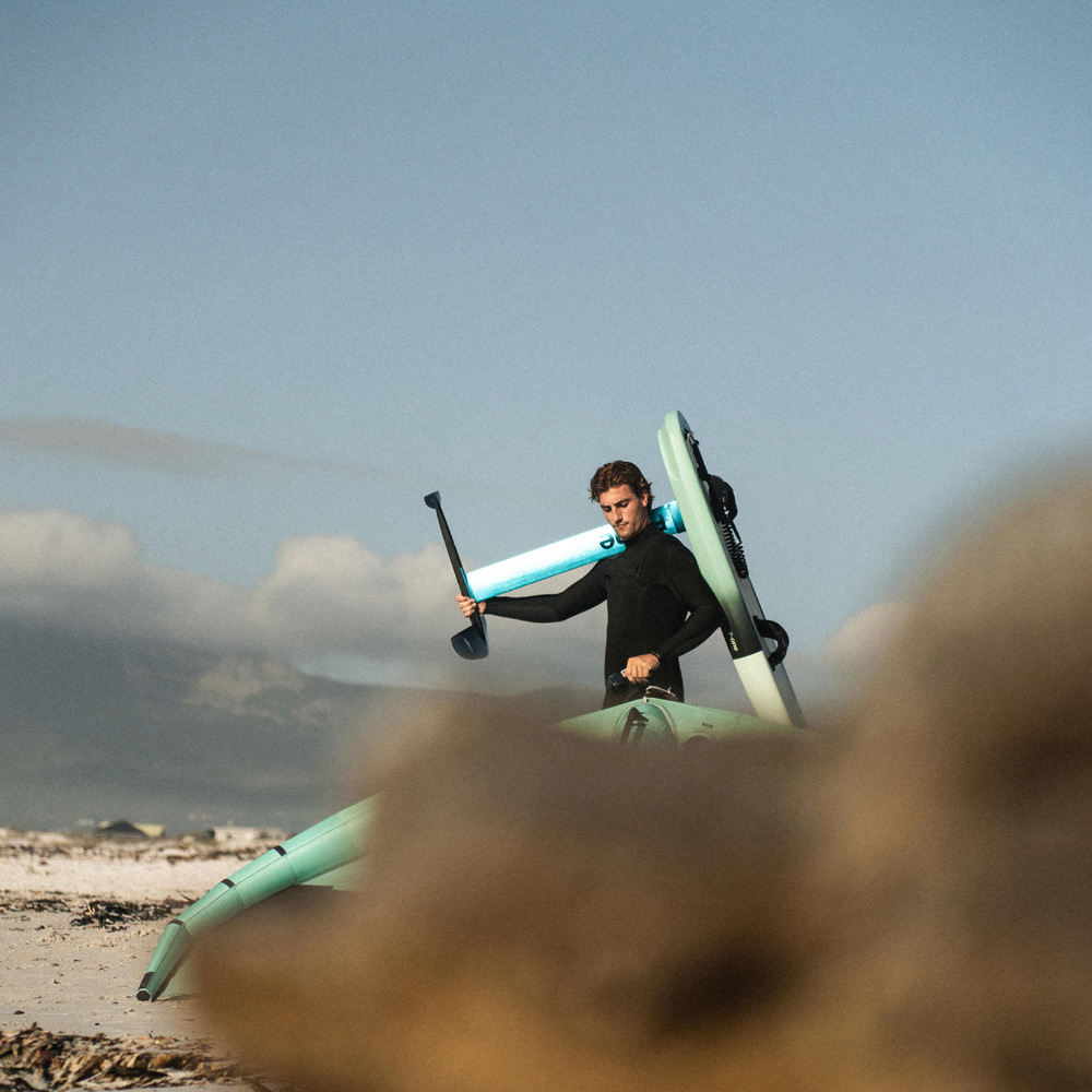 Prolimit Shield foil steamer 5/4 mm borstrits heren zwart 12