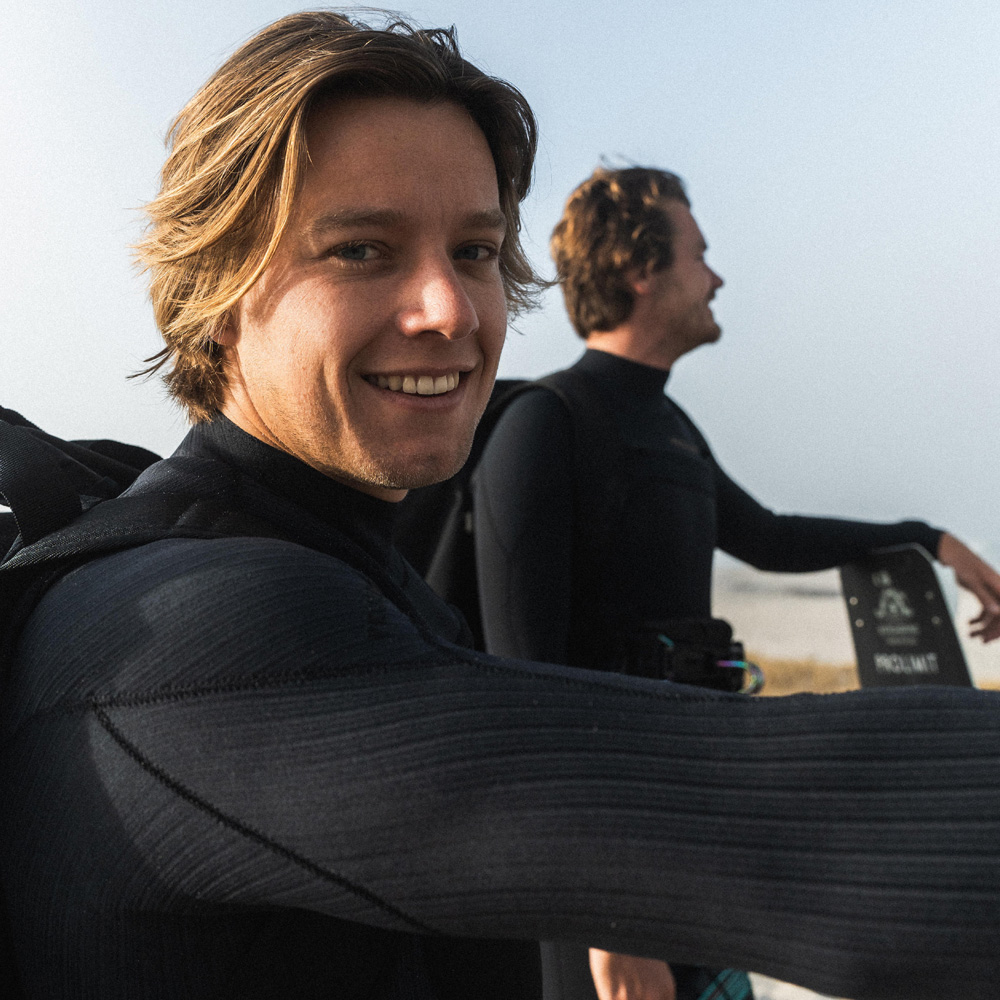 Prolimit Predator steamer wetsuit 5/4 mm rugrits heren zwart 7