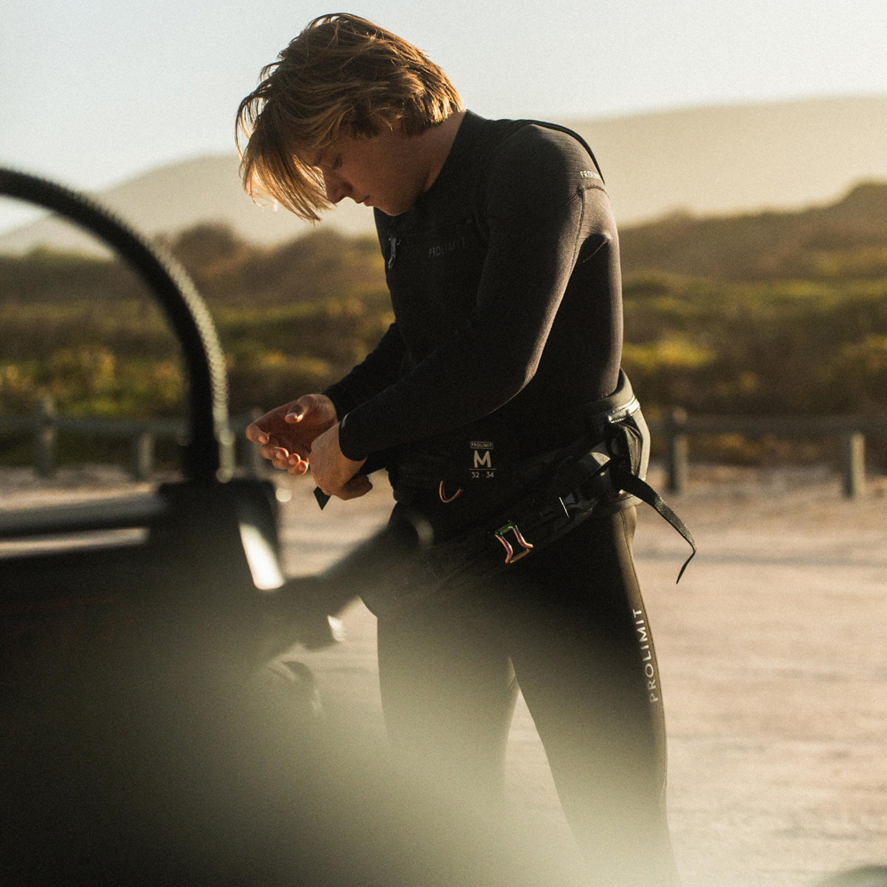 Prolimit Predator steamer wetsuit 5/4 mm rugrits heren zwart 8