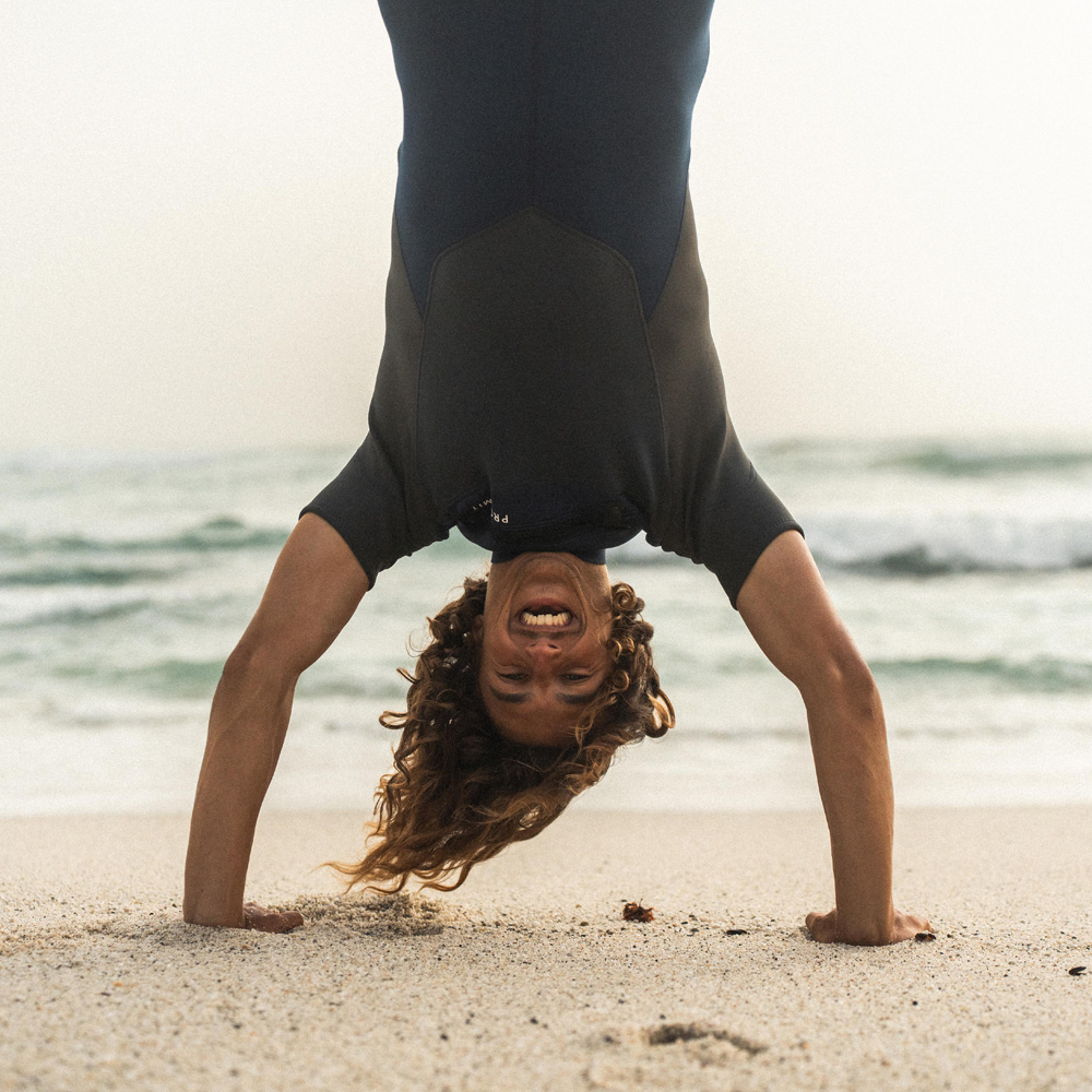 Prolimit Fusion shorty wetsuit 2/2 mm rugrits heren zwart 5