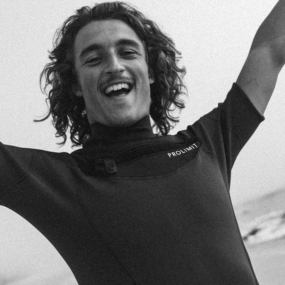 Prolimit Fusion shorty wetsuit 2/2 mm borstrits heren zwart 4