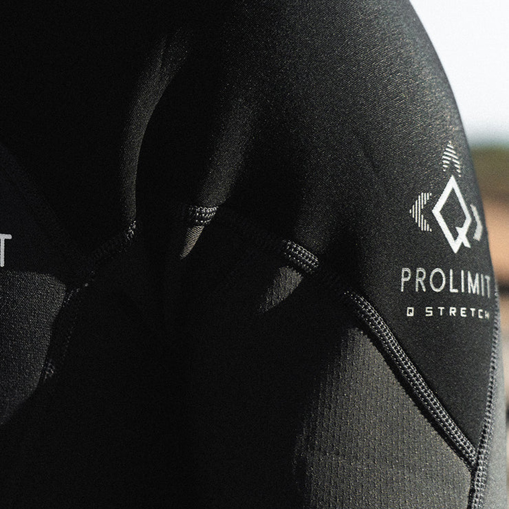 Prolimit Fusion shorty wetsuit 2/2 mm borstrits heren zwart 5