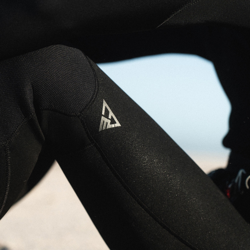 Prolimit ACE steamer wetsuit 4/3 mm rugrits heren grijs 4