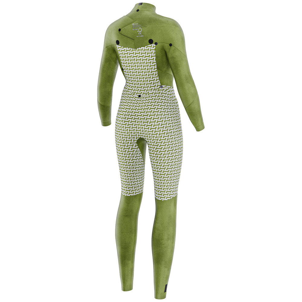 Prolimit Flare steamer wetsuit 5/4 mm borstrits dames blauw 6