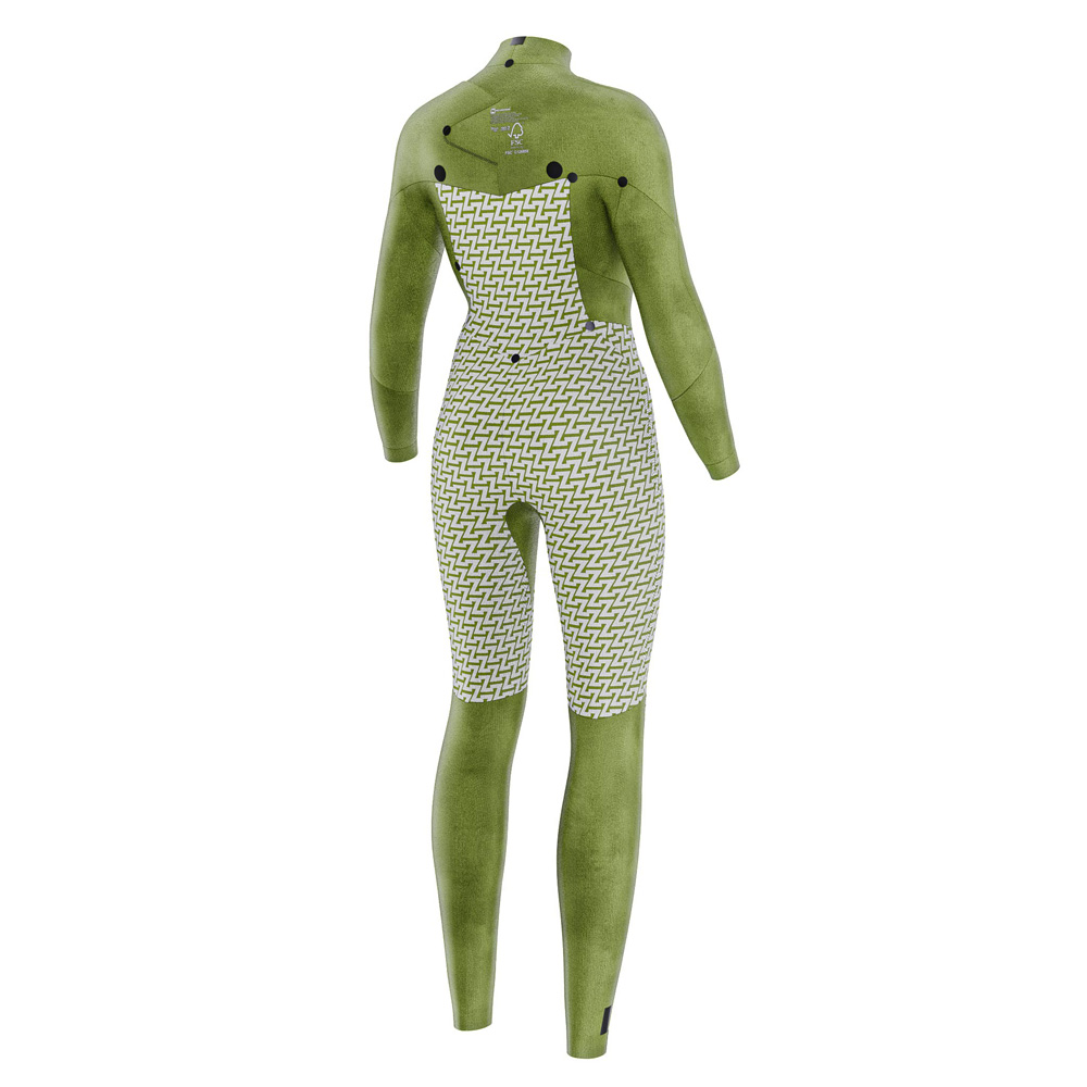 Prolimit Flare fullsuit wetsuit 3/2 mm borstrits dames blauw 6