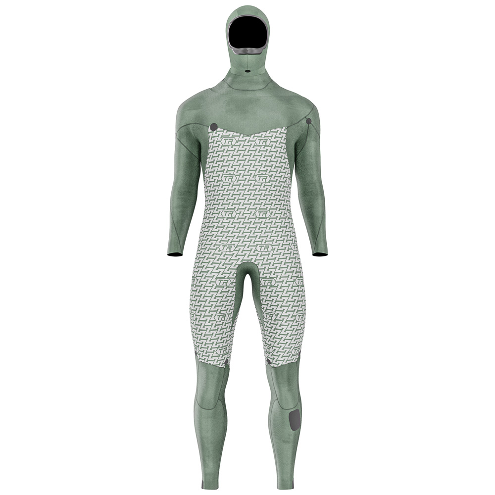 Prolimit Vapor steamer C-zip 6/4 mm heren met hood 5