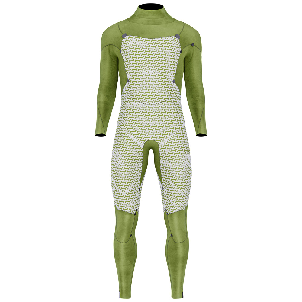 Prolimit Predator fullsuit Freezip 3/2 mm heren blauw 5