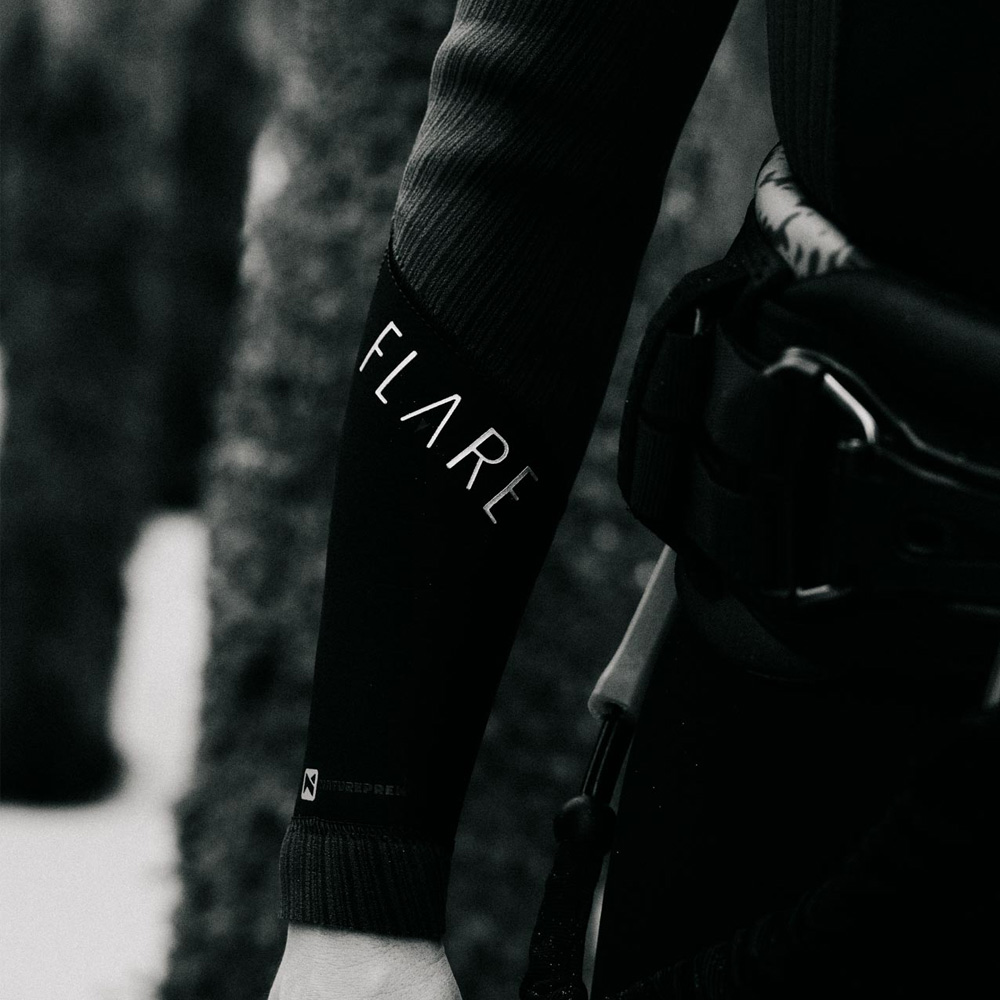 Prolimit Flare steamer Freezip 4/3 mm dames zwart 9