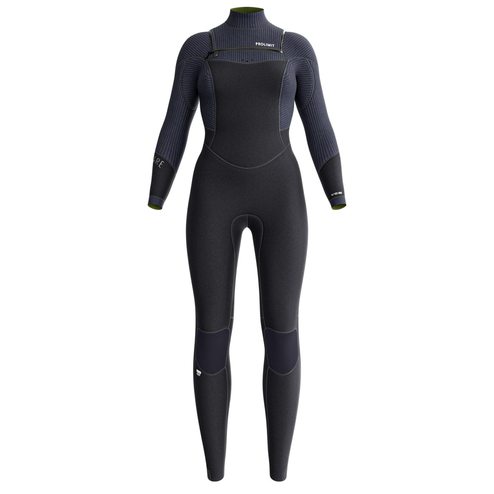 Prolimit Flare fullsuit Freezip 3/2 mm dames zwart 2