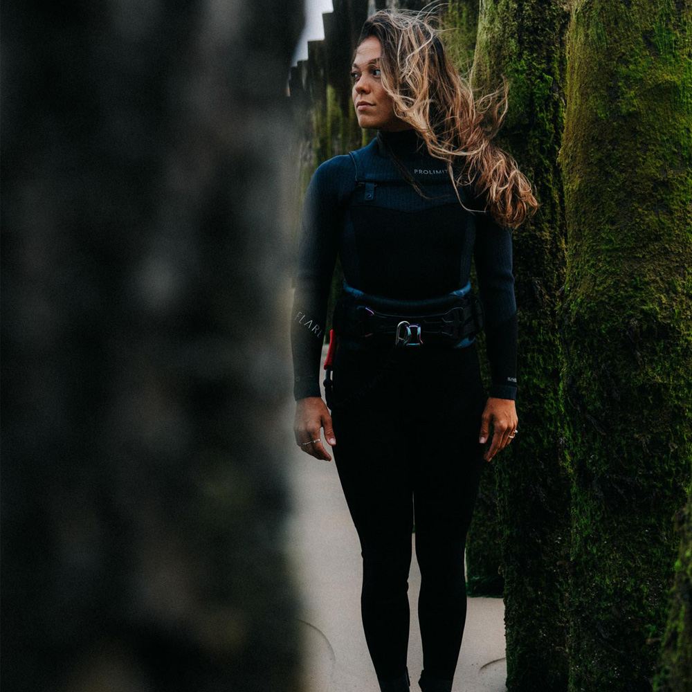 Prolimit Flare fullsuit Freezip 3/2 mm dames zwart 7