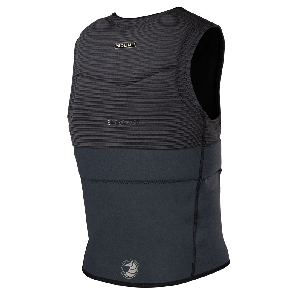 Predator impact shield half padded zwart/grijs