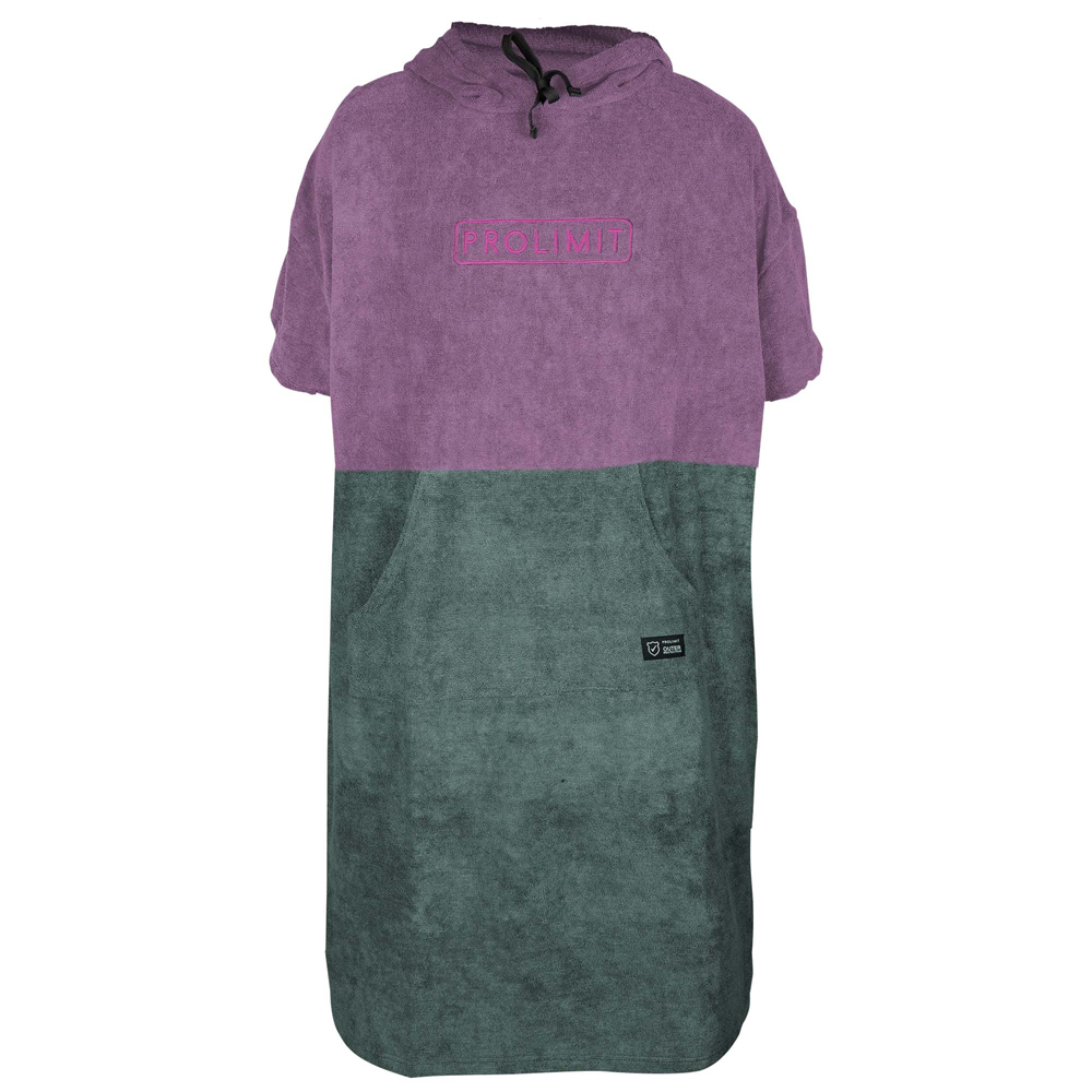 Prolimit Poncho dames roze/grijs foto 1