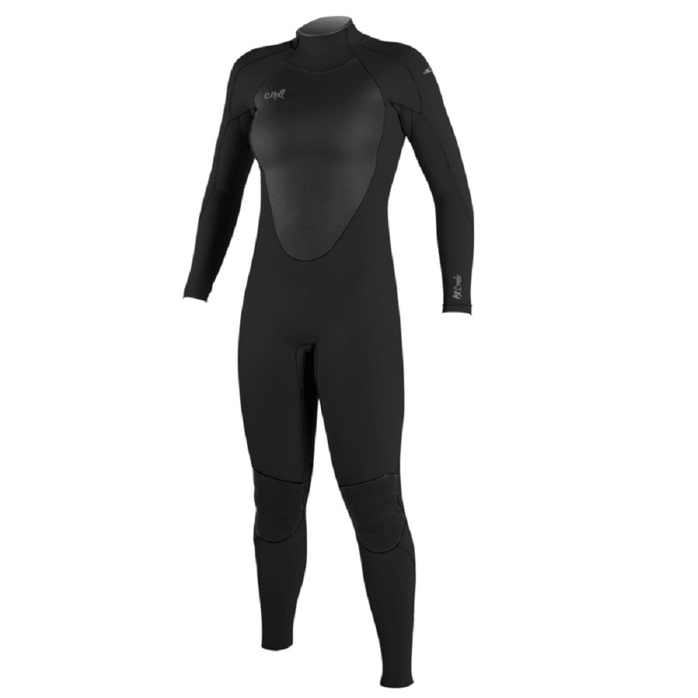 Oneill Epic 4/3 rug rits fullsuit dames zwart foto 1