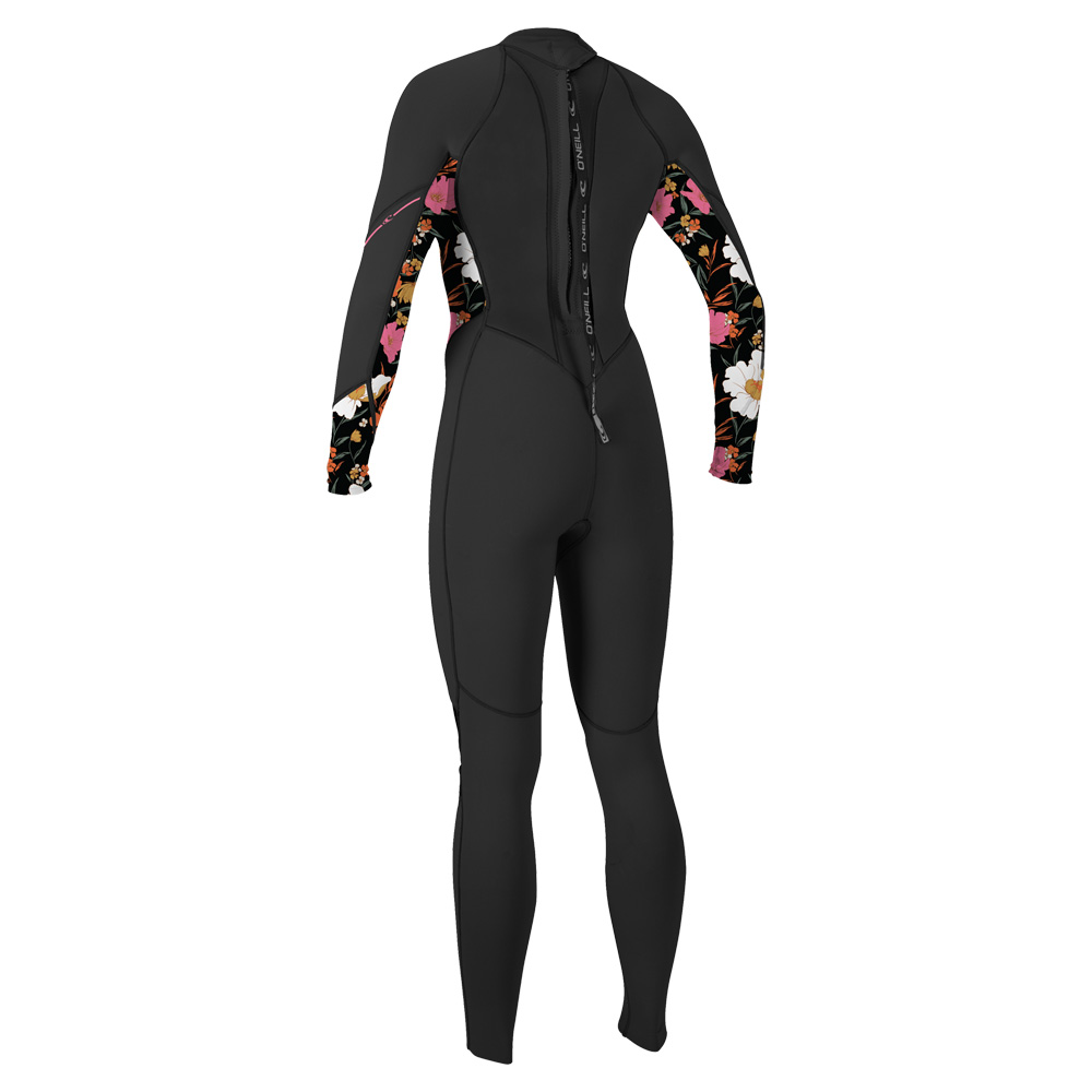 Oneill Bahia fullsuit 3/2 rugrits dames zwart 2