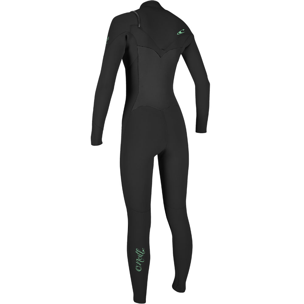 Epic 5/4 borst rits fullsuit dames zwart