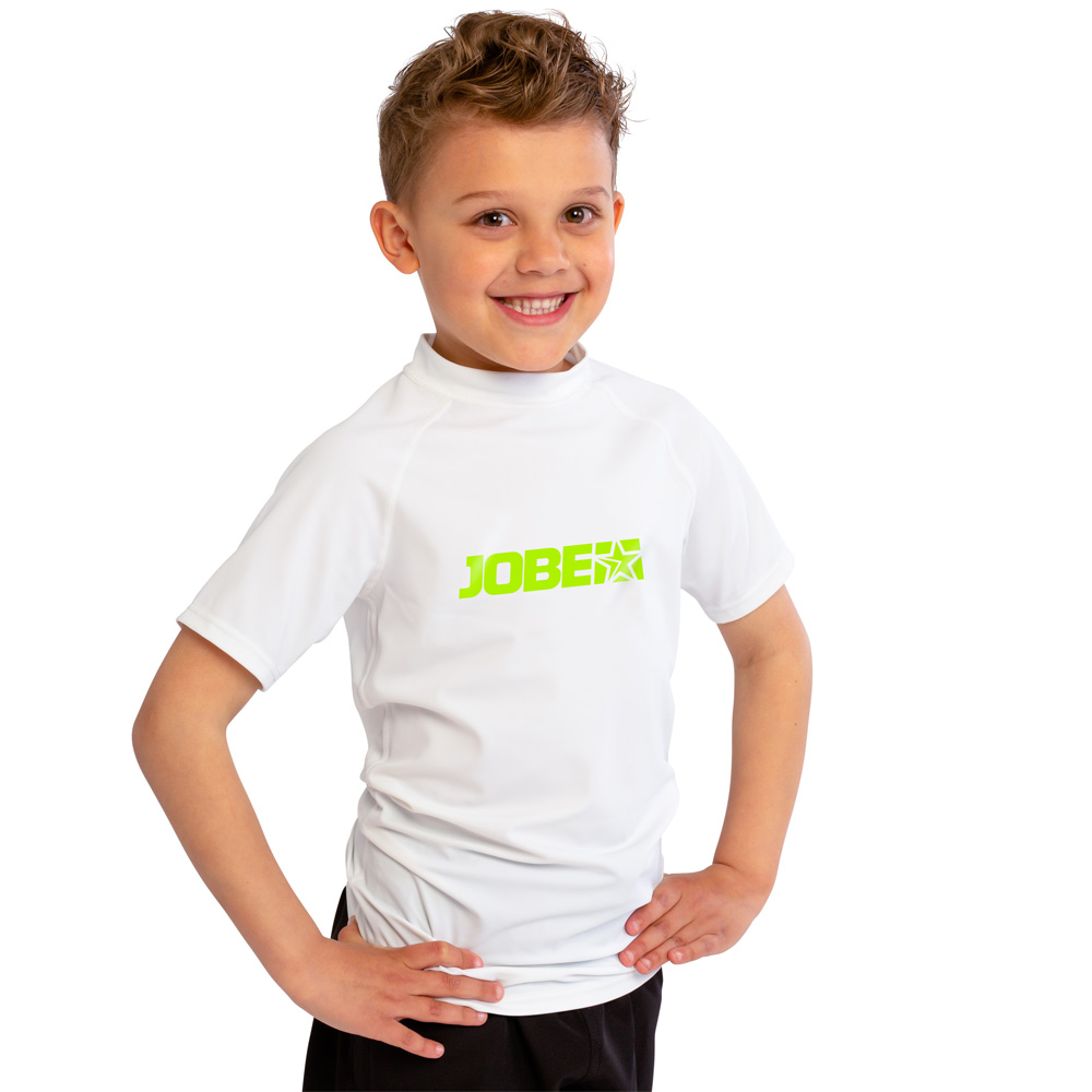 Jobe Rash Guard korte mouwen Kids wit foto 1