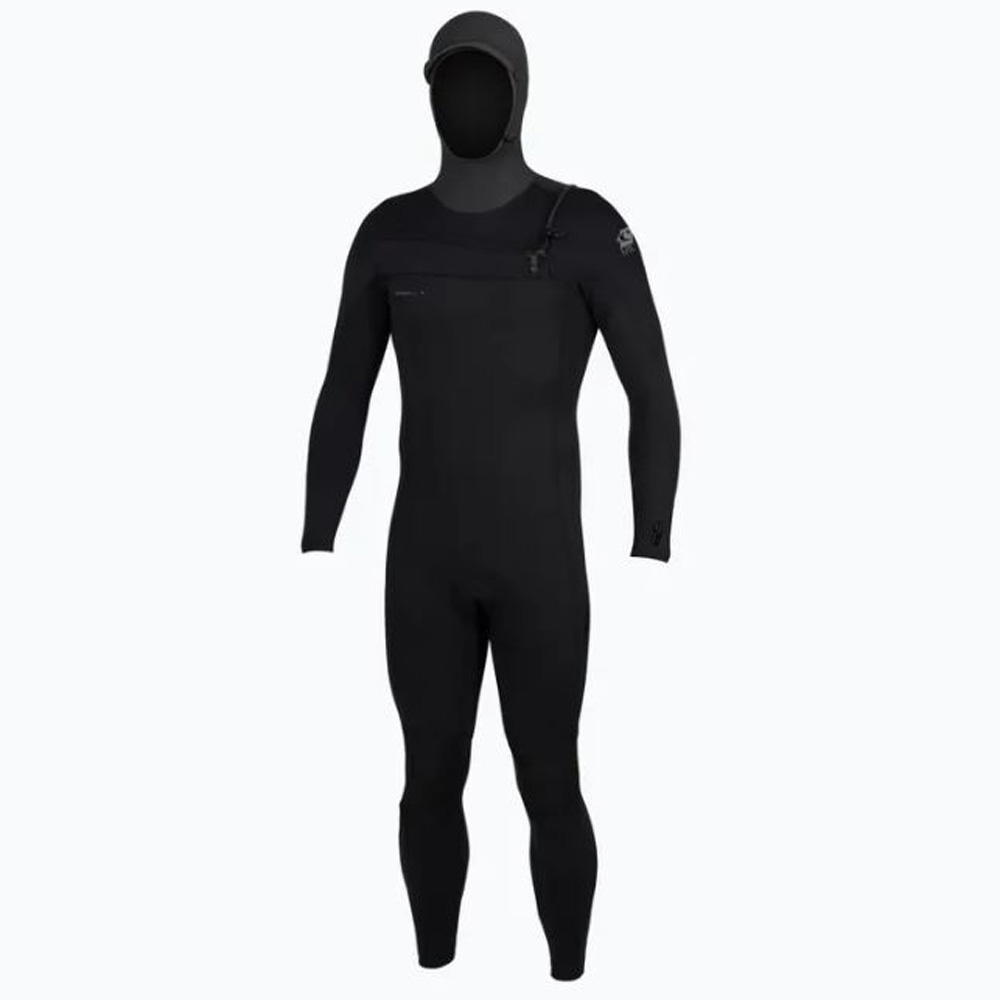 Oneill Epic fullsuit 6/4 borstrits zwart met hood foto 1