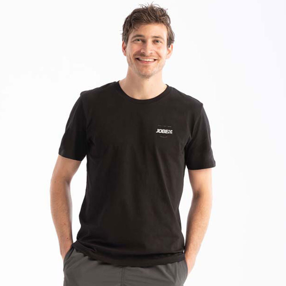 casual t-shirt zwart