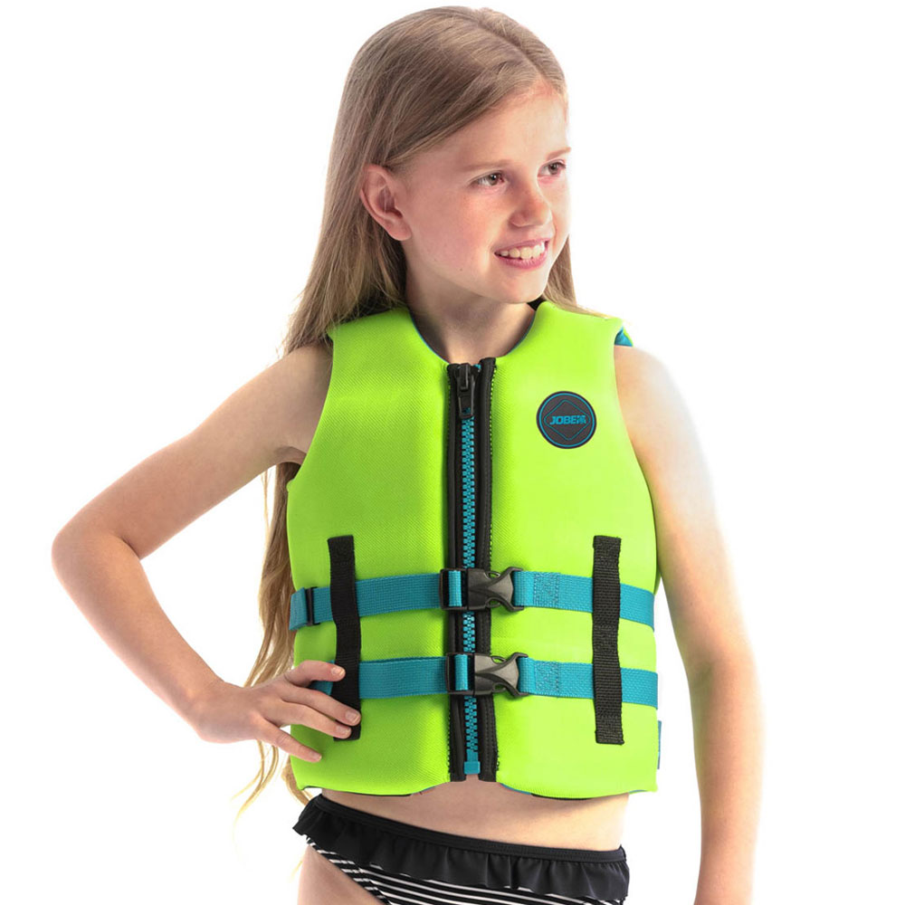 Jobe neopreen zwemvest kind lime - Wetsuit.nl | zwemvesten