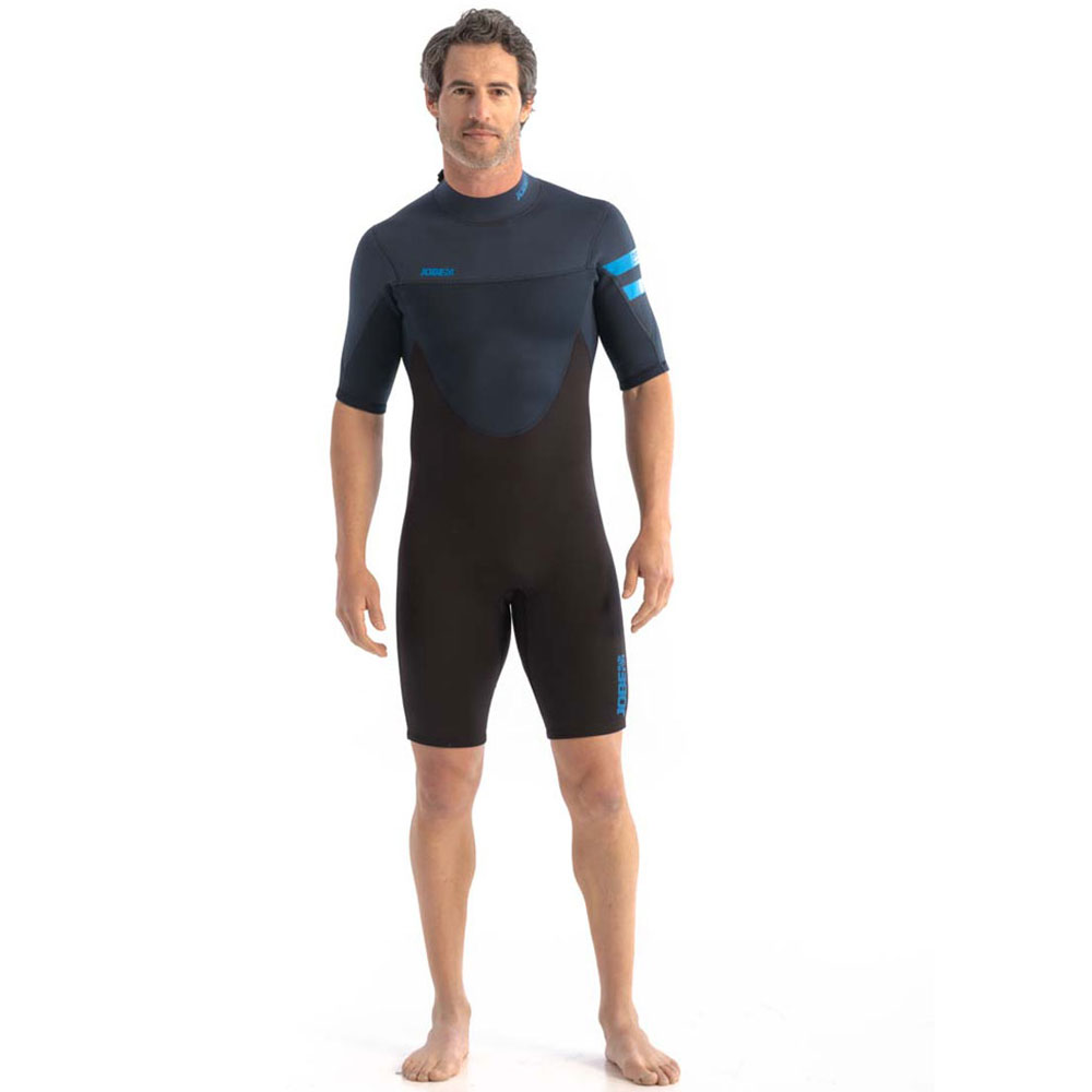 Jobe perth 3/2mm shorty wetsuit heren blauw Wetsuit.nl wetsuits