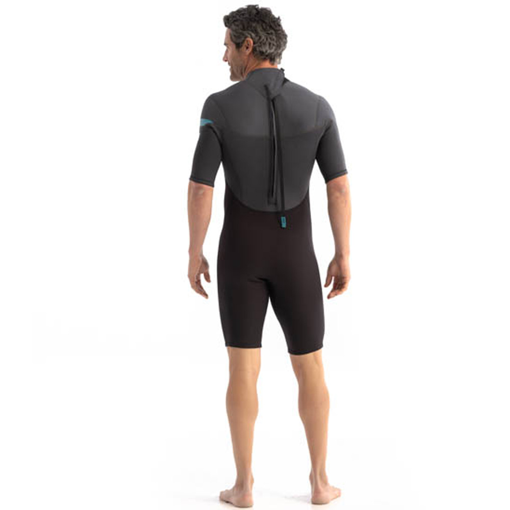 Jobe perth 3/2mm shorty wetsuit heren graphite grijs Wetsuit.nl