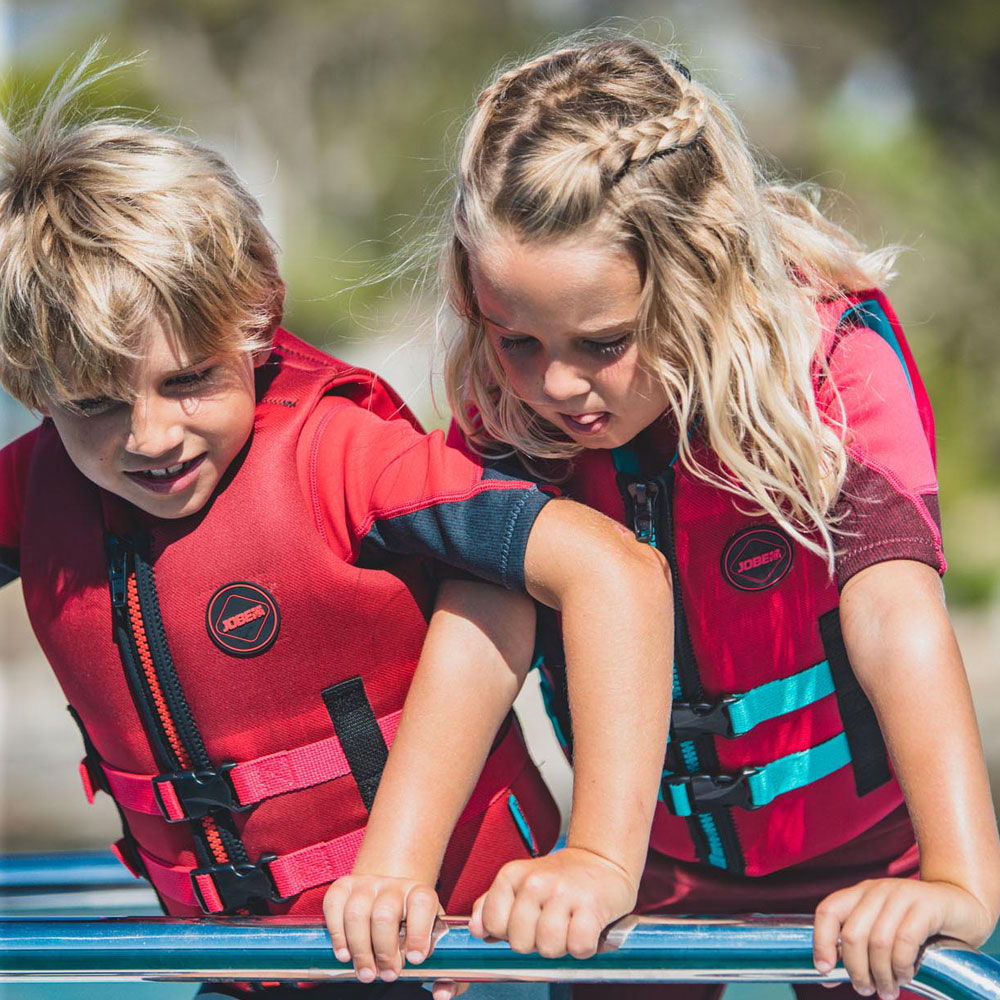 Jobe boston 2mm shorty wetsuit kind hot pink Wetsuit.nl wetsuits