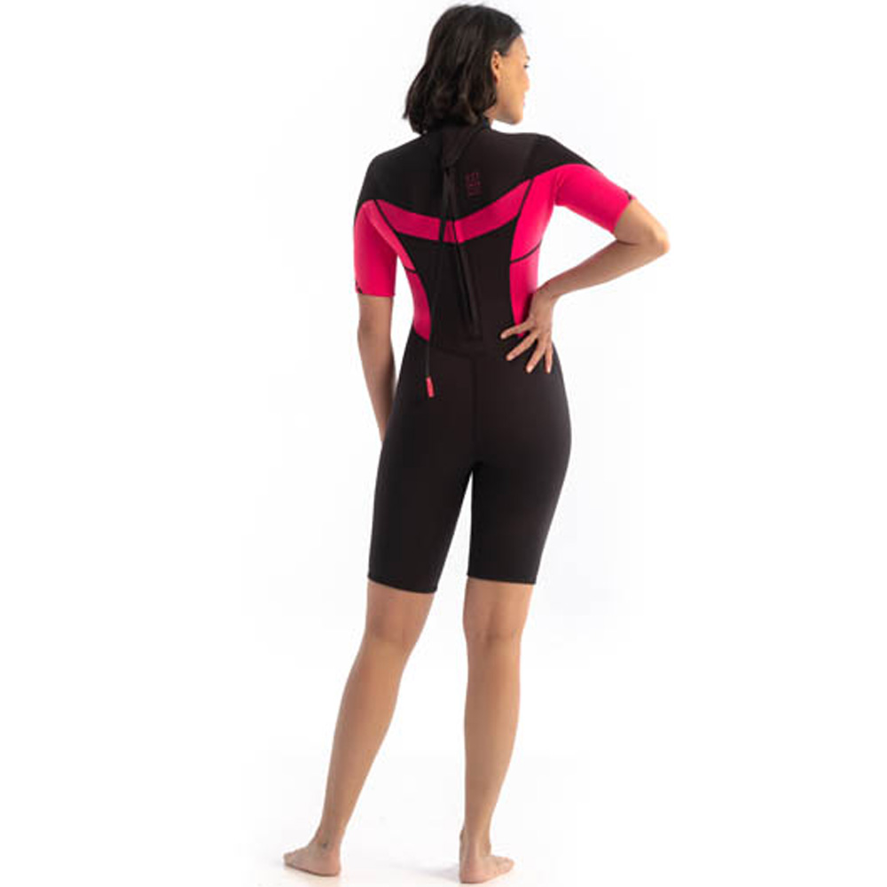 Jobe sofia 3/2mm shorty wetsuit dames hot pink
