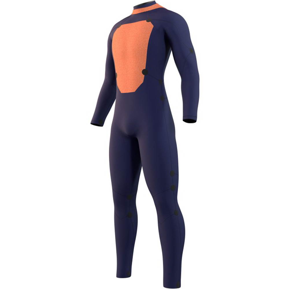 Mystic Star Fullsuit 3/2mm rugrits Night heren wetsuit Wetsuit.nl wetsuits