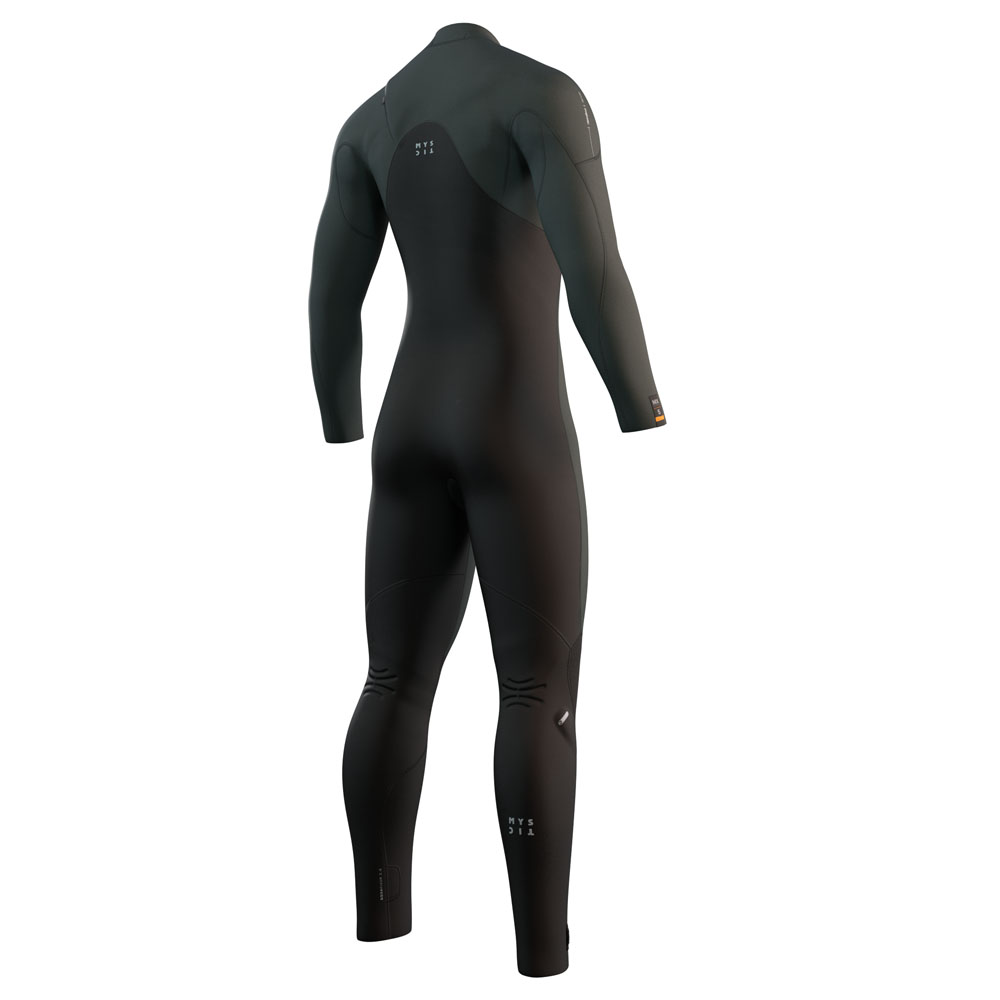 Mystic Majestic fullsuit wetsuit heren 5/4mm borstrits Cypress groen
