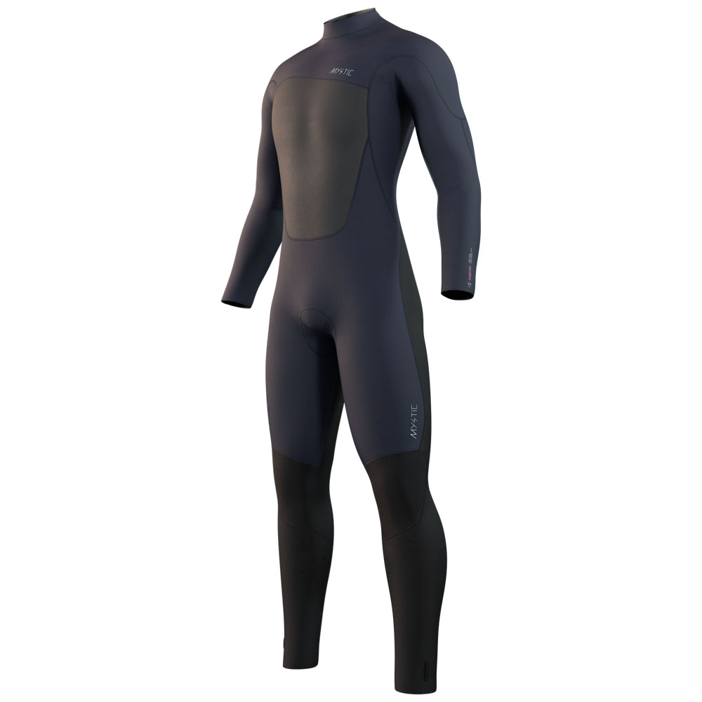 Mystic Majestic fullsuit wetsuit heren 5/4mm rugrits navy blauw