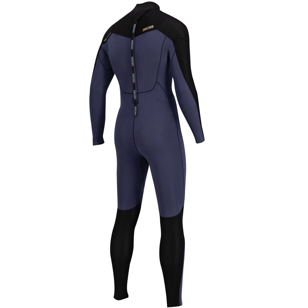 Prolimit Raider Steamer 4/3 rugrits navy/zwart wetsuit heren