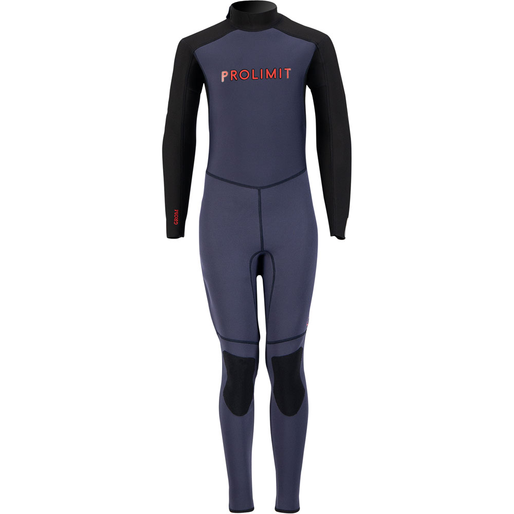 Prolimit Grommet fullsuit 3/2 rugrits blauw/rood kids