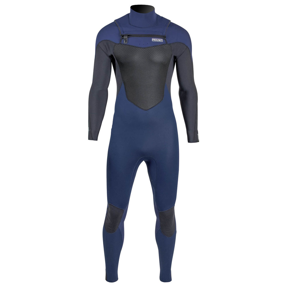 Prolimit Fusion steamer Freezip  5/3 mm borstrits navy wetsuit tiener