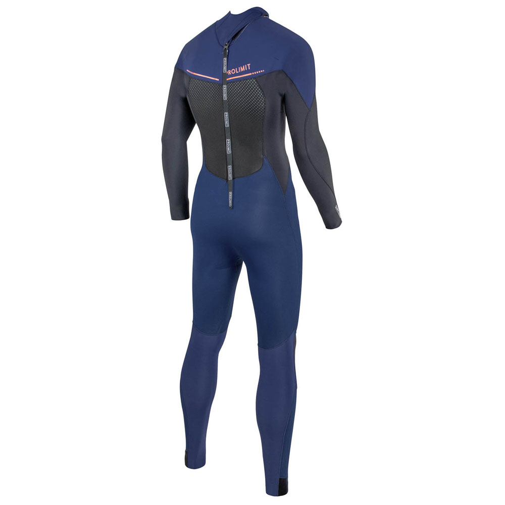 Prolimit Fusion steamer 3/2 mm rugrits navy wetsuit heren