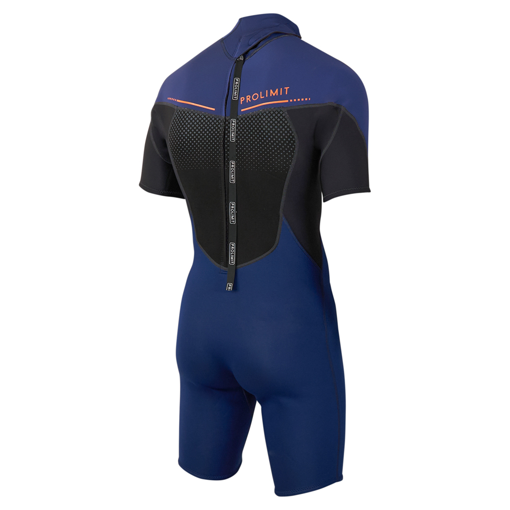 Prolimit Fusion shorty 2/2 mm rugrits navy wetsuit heren
