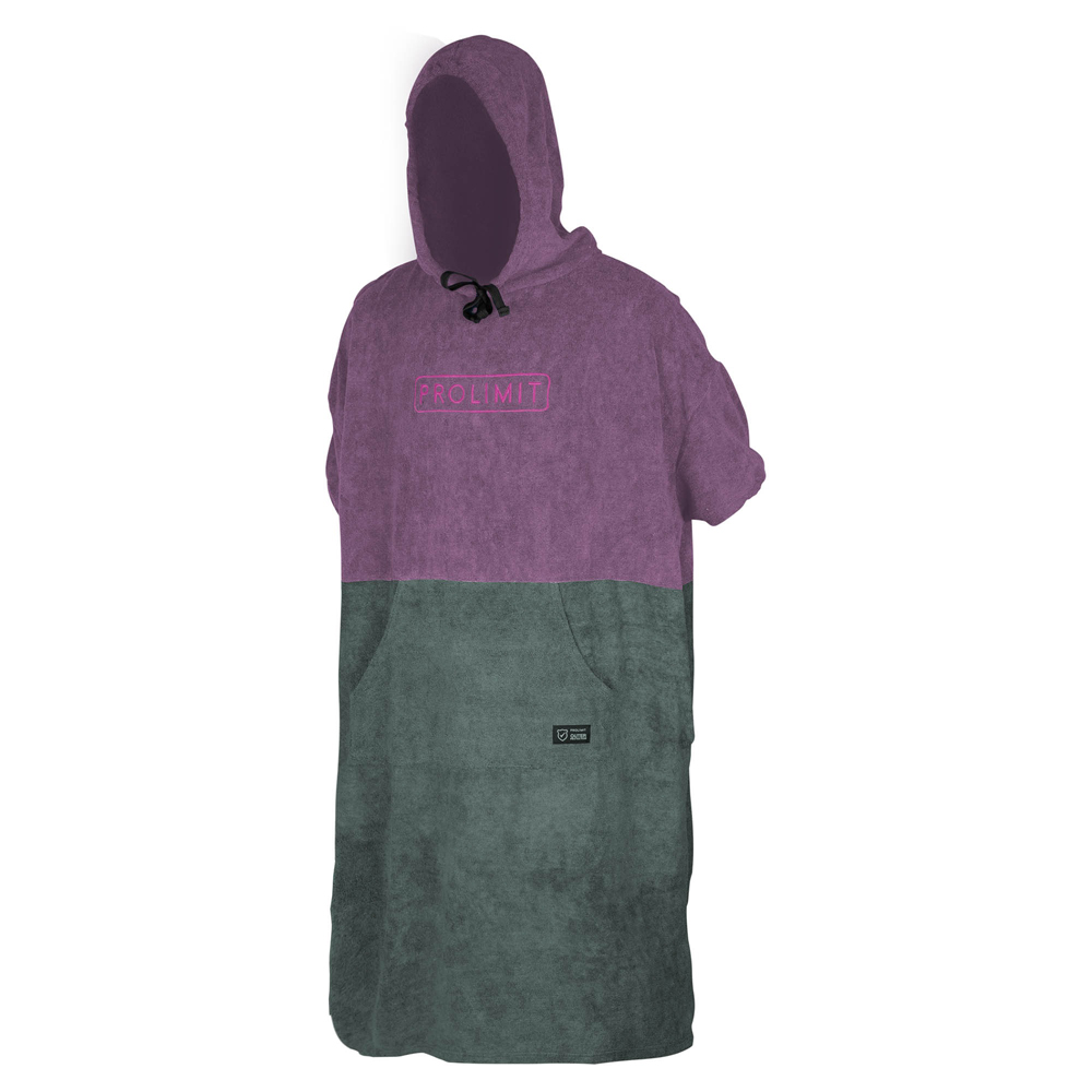 Prolimit Poncho dames roze/grijs