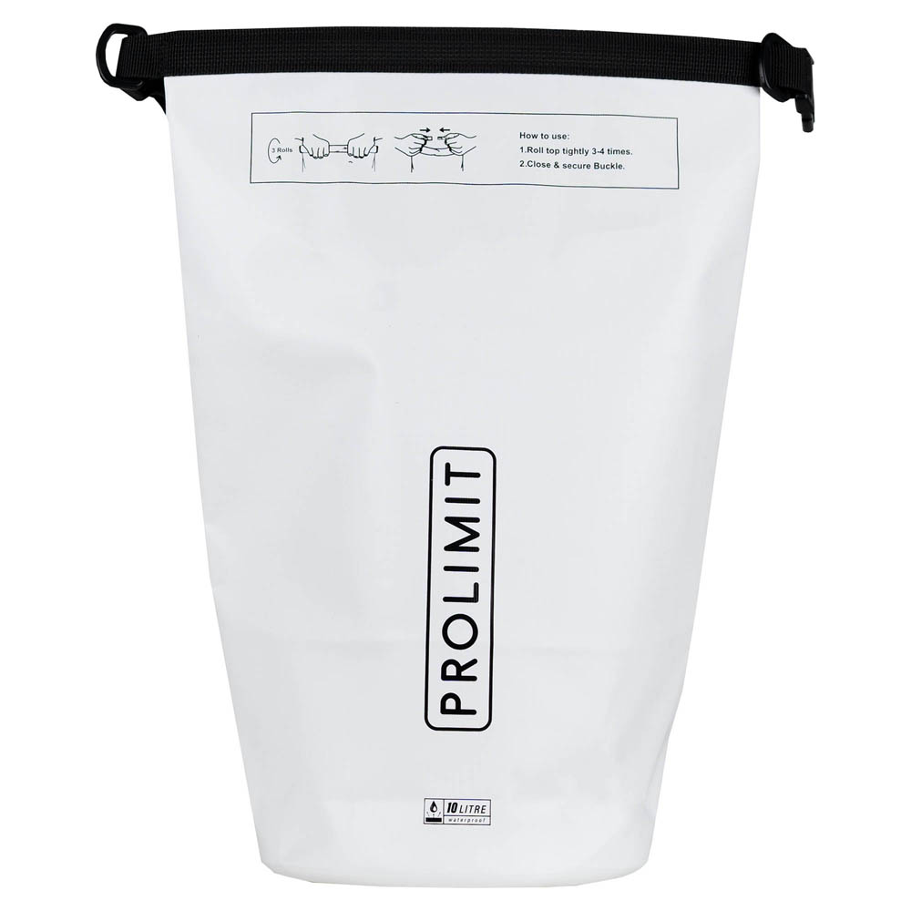 Prolimit Waterproof Bag 10L wit